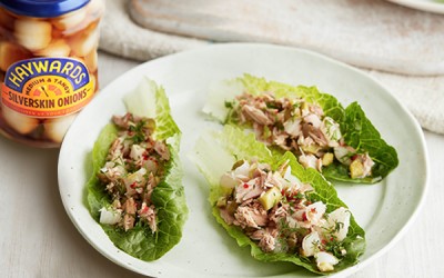 Tuna Boats Recipe with Pickles