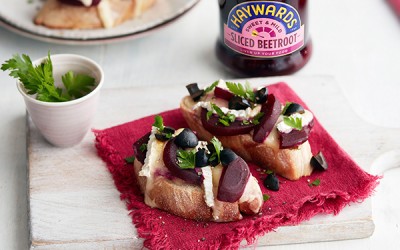 Ciabatta Recipe with Brie & Beetroot