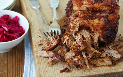 Pulled Pork Recipe with Red Cabbage