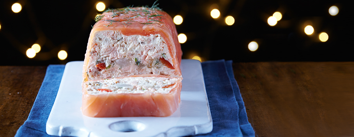 Photo of Salmon Mousse & Pickle Terrine Recipe recipe