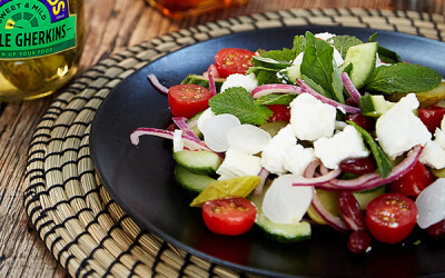 Greek Salad Recipe – High in Protein